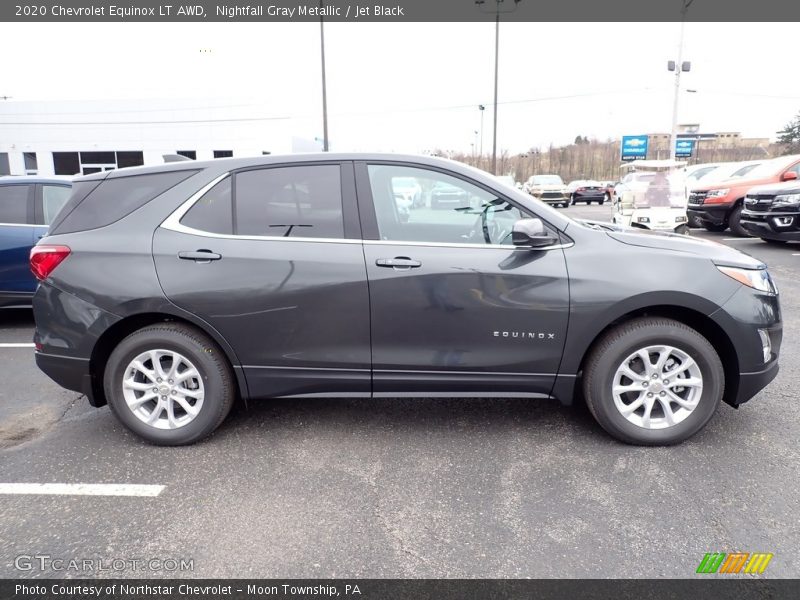 Nightfall Gray Metallic / Jet Black 2020 Chevrolet Equinox LT AWD