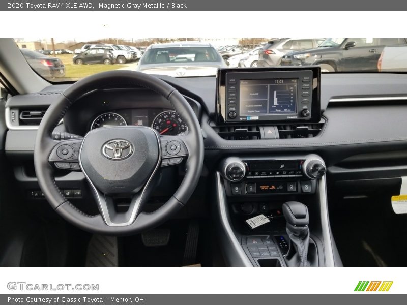 Magnetic Gray Metallic / Black 2020 Toyota RAV4 XLE AWD