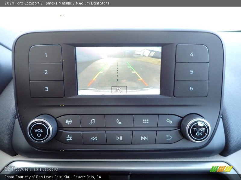 Smoke Metallic / Medium Light Stone 2020 Ford EcoSport S