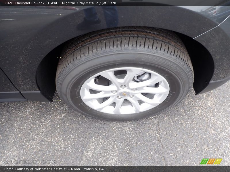 Nightfall Gray Metallic / Jet Black 2020 Chevrolet Equinox LT AWD