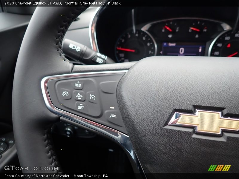 Nightfall Gray Metallic / Jet Black 2020 Chevrolet Equinox LT AWD