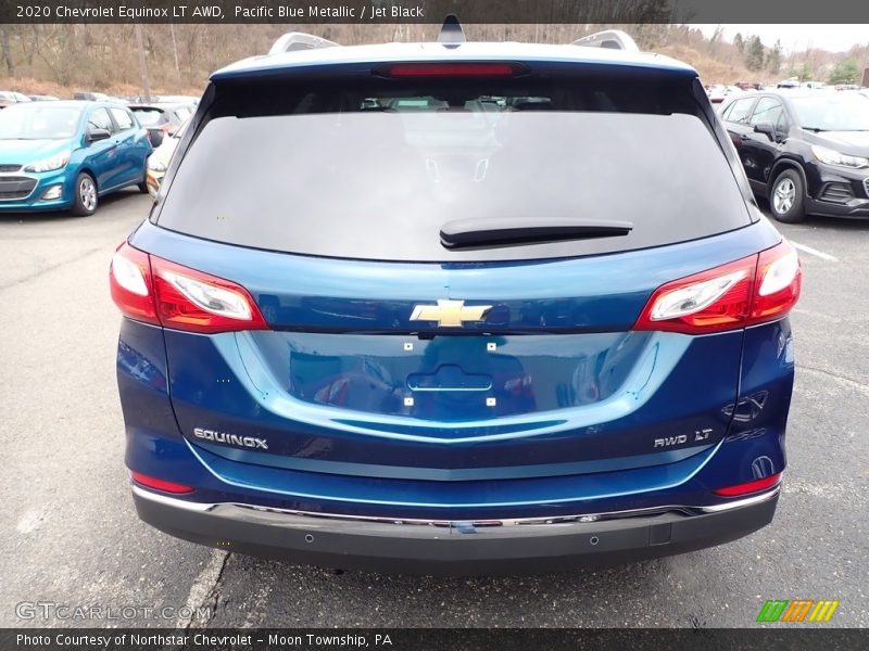 Pacific Blue Metallic / Jet Black 2020 Chevrolet Equinox LT AWD