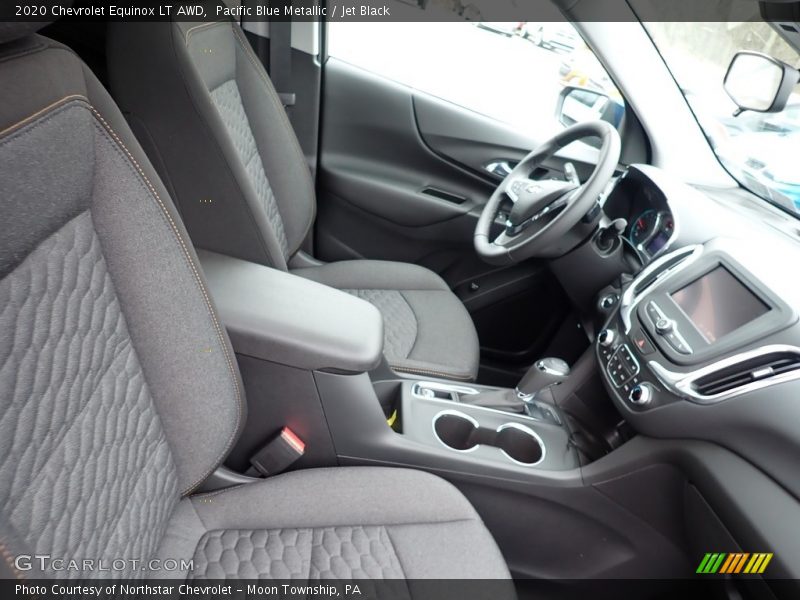 Pacific Blue Metallic / Jet Black 2020 Chevrolet Equinox LT AWD