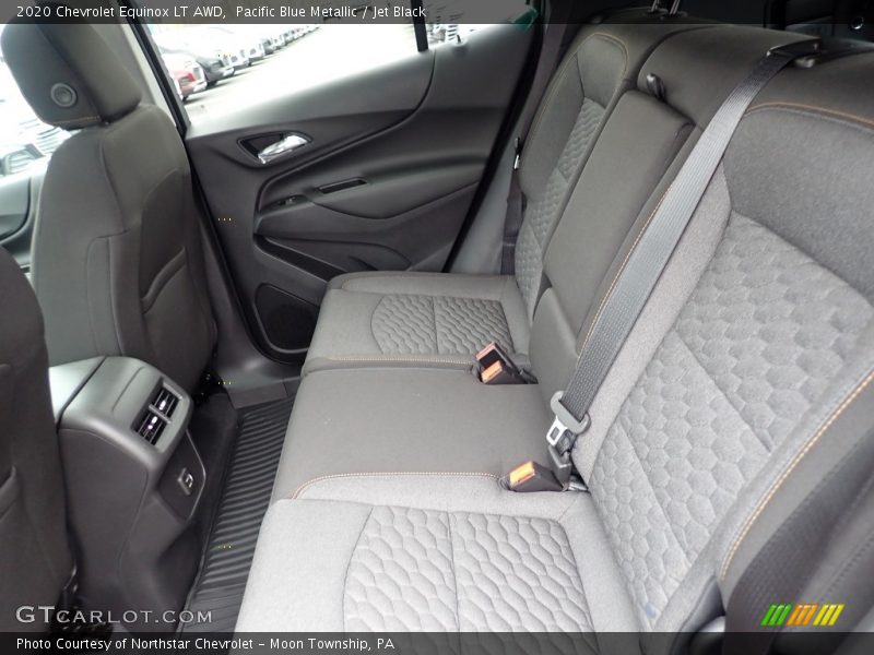 Pacific Blue Metallic / Jet Black 2020 Chevrolet Equinox LT AWD