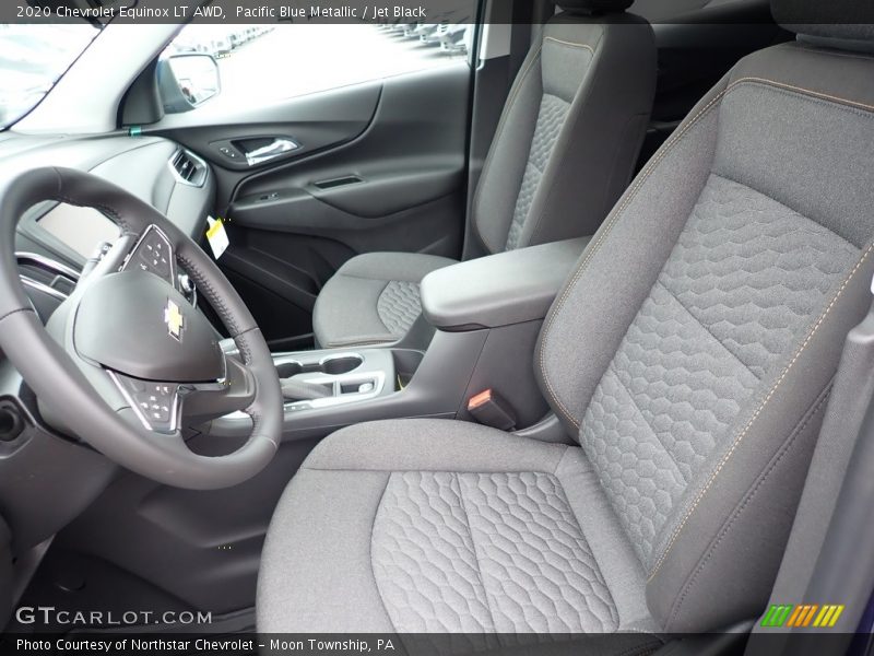 Pacific Blue Metallic / Jet Black 2020 Chevrolet Equinox LT AWD