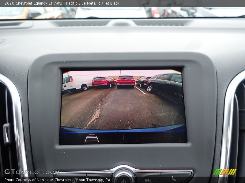 Pacific Blue Metallic / Jet Black 2020 Chevrolet Equinox LT AWD