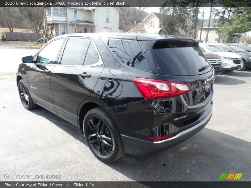 Mosaic Black Metallic / Jet Black 2020 Chevrolet Equinox LT AWD