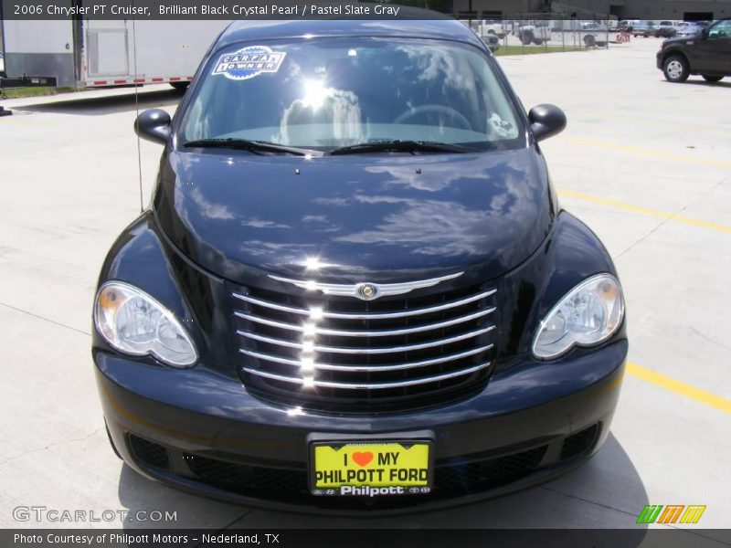 Brilliant Black Crystal Pearl / Pastel Slate Gray 2006 Chrysler PT Cruiser