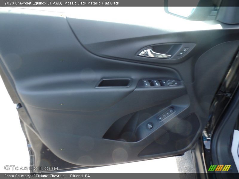 Mosaic Black Metallic / Jet Black 2020 Chevrolet Equinox LT AWD