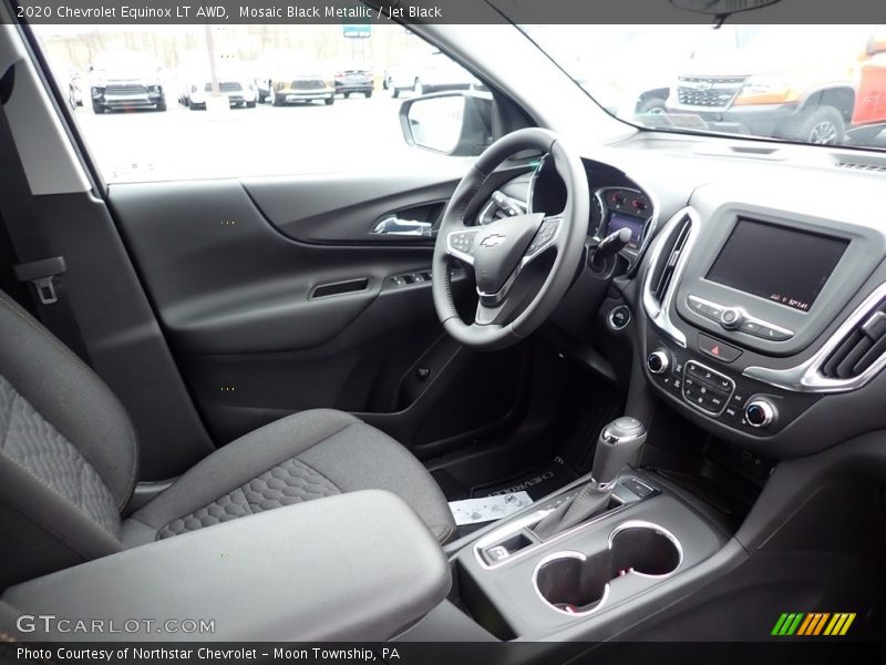 Mosaic Black Metallic / Jet Black 2020 Chevrolet Equinox LT AWD