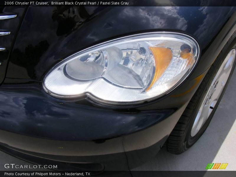 Brilliant Black Crystal Pearl / Pastel Slate Gray 2006 Chrysler PT Cruiser