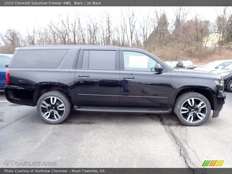 Black / Jet Black 2020 Chevrolet Suburban Premier 4WD