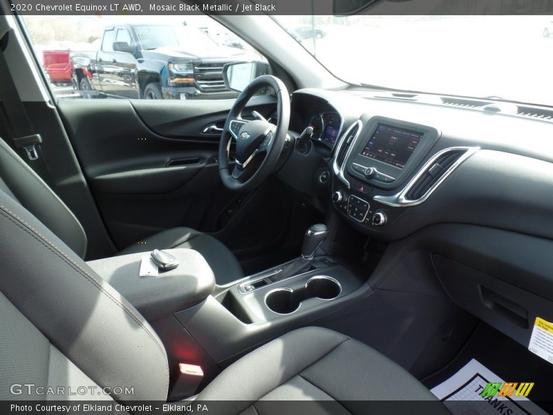 Mosaic Black Metallic / Jet Black 2020 Chevrolet Equinox LT AWD