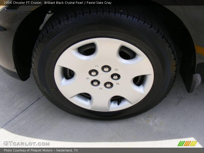 Brilliant Black Crystal Pearl / Pastel Slate Gray 2006 Chrysler PT Cruiser