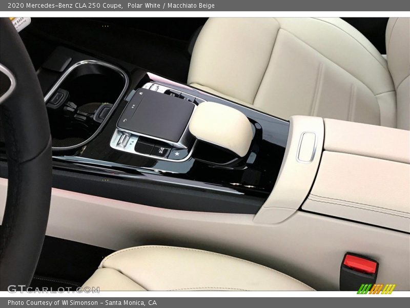 Polar White / Macchiato Beige 2020 Mercedes-Benz CLA 250 Coupe