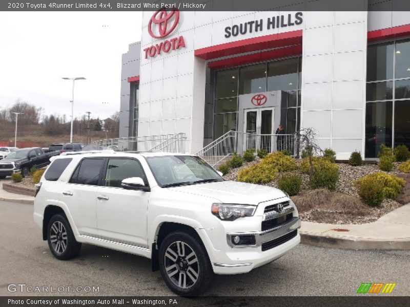Blizzard White Pearl / Hickory 2020 Toyota 4Runner Limited 4x4