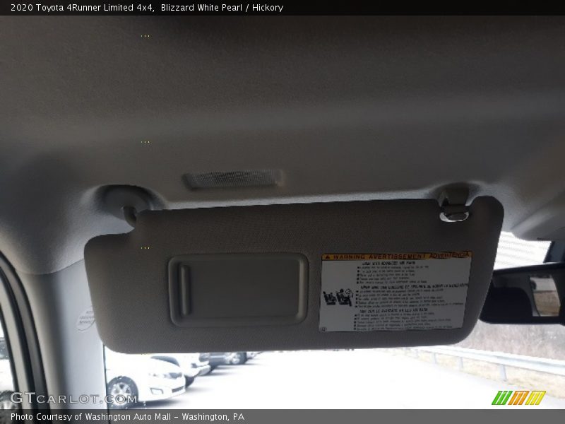 Blizzard White Pearl / Hickory 2020 Toyota 4Runner Limited 4x4