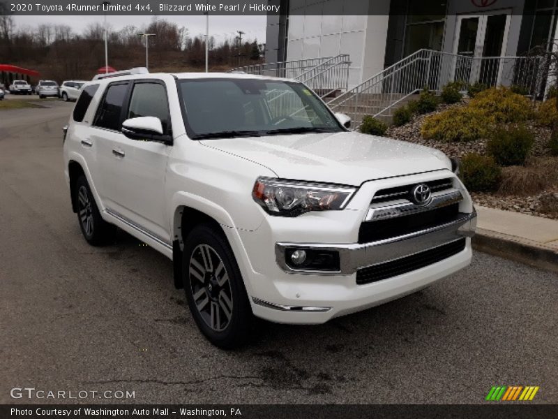 Blizzard White Pearl / Hickory 2020 Toyota 4Runner Limited 4x4