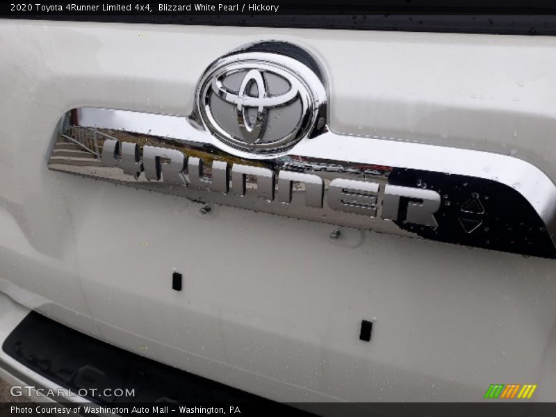 Blizzard White Pearl / Hickory 2020 Toyota 4Runner Limited 4x4