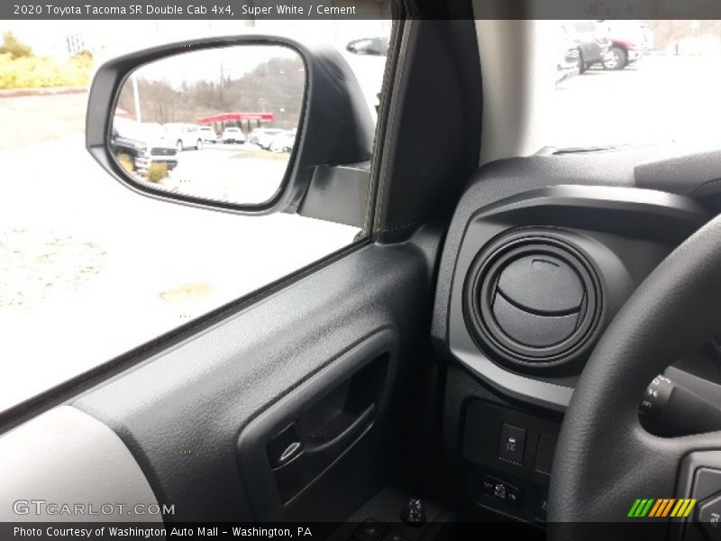 Super White / Cement 2020 Toyota Tacoma SR Double Cab 4x4