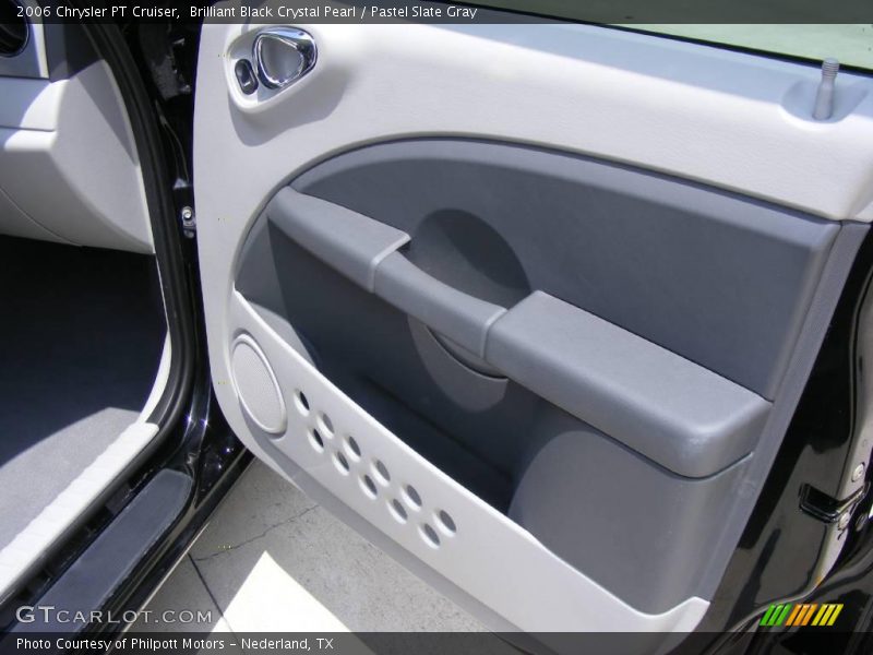 Brilliant Black Crystal Pearl / Pastel Slate Gray 2006 Chrysler PT Cruiser