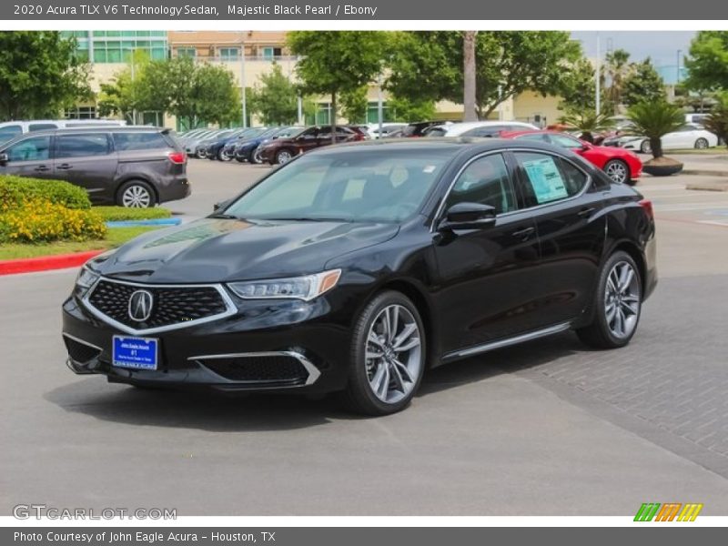 Majestic Black Pearl / Ebony 2020 Acura TLX V6 Technology Sedan