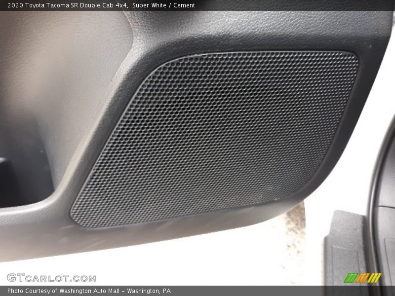 Super White / Cement 2020 Toyota Tacoma SR Double Cab 4x4