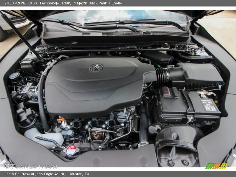 Majestic Black Pearl / Ebony 2020 Acura TLX V6 Technology Sedan