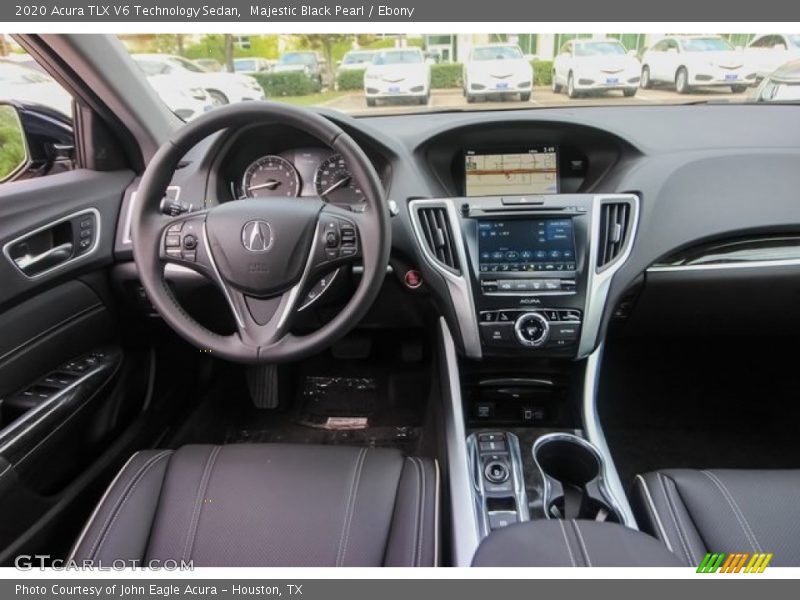 Majestic Black Pearl / Ebony 2020 Acura TLX V6 Technology Sedan