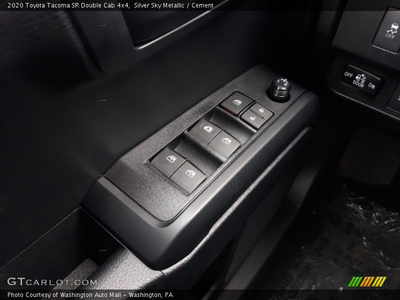 Silver Sky Metallic / Cement 2020 Toyota Tacoma SR Double Cab 4x4