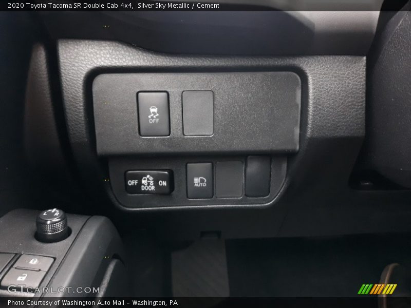 Silver Sky Metallic / Cement 2020 Toyota Tacoma SR Double Cab 4x4
