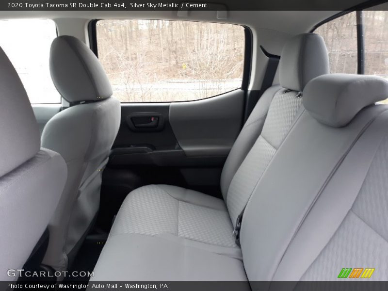 Silver Sky Metallic / Cement 2020 Toyota Tacoma SR Double Cab 4x4