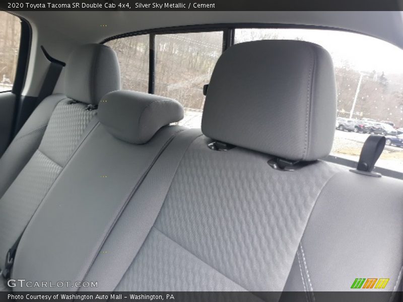 Silver Sky Metallic / Cement 2020 Toyota Tacoma SR Double Cab 4x4