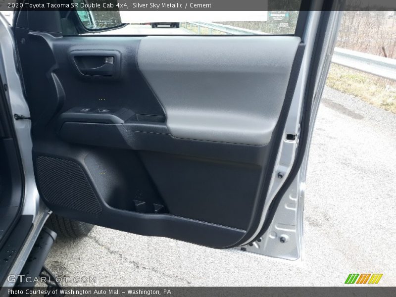 Silver Sky Metallic / Cement 2020 Toyota Tacoma SR Double Cab 4x4