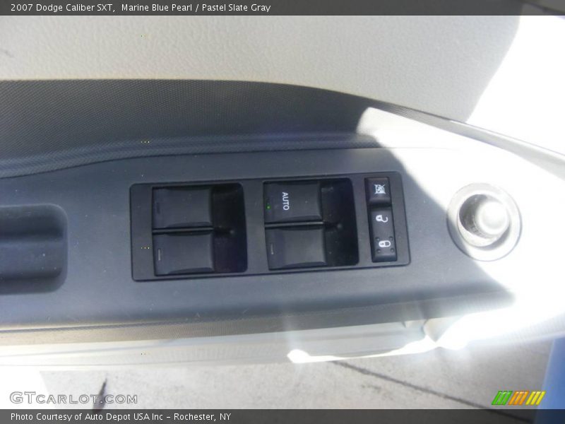 Marine Blue Pearl / Pastel Slate Gray 2007 Dodge Caliber SXT