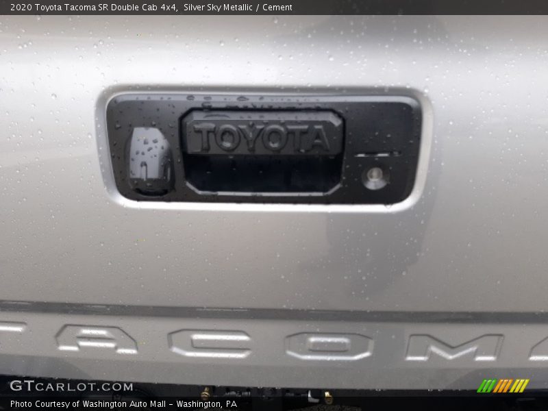 Silver Sky Metallic / Cement 2020 Toyota Tacoma SR Double Cab 4x4