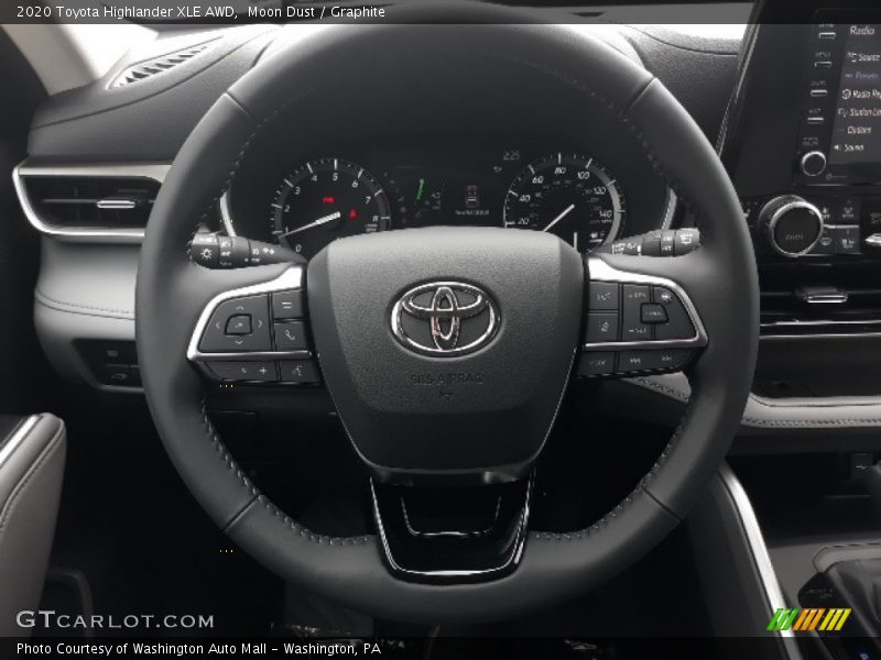 Moon Dust / Graphite 2020 Toyota Highlander XLE AWD