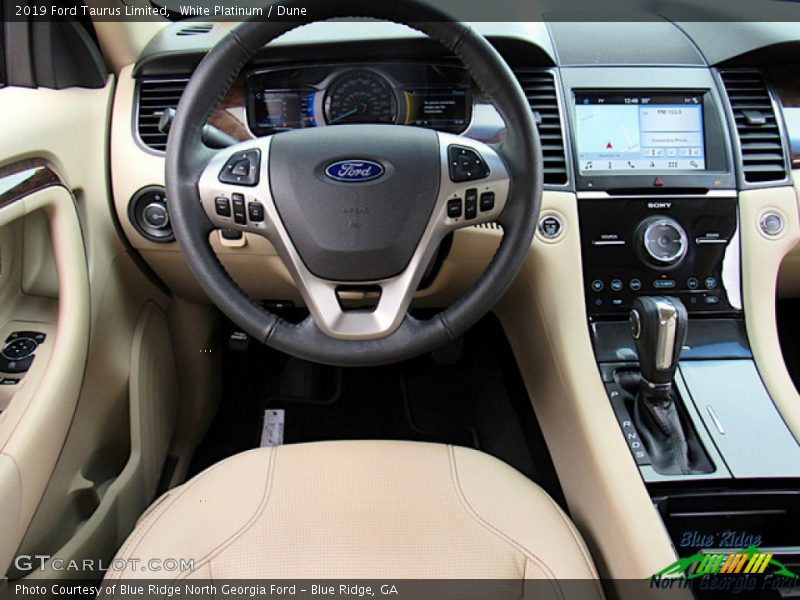 White Platinum / Dune 2019 Ford Taurus Limited