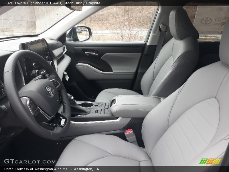 Moon Dust / Graphite 2020 Toyota Highlander XLE AWD