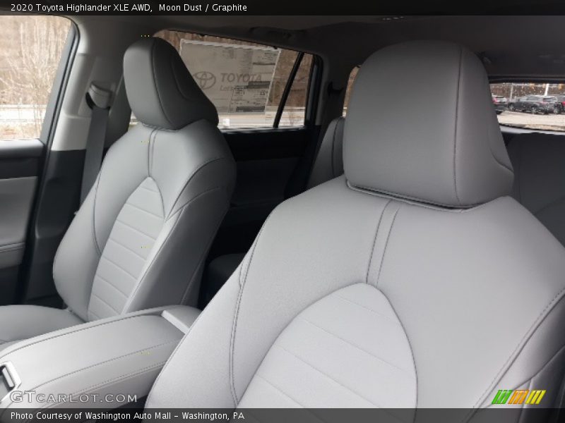 Moon Dust / Graphite 2020 Toyota Highlander XLE AWD