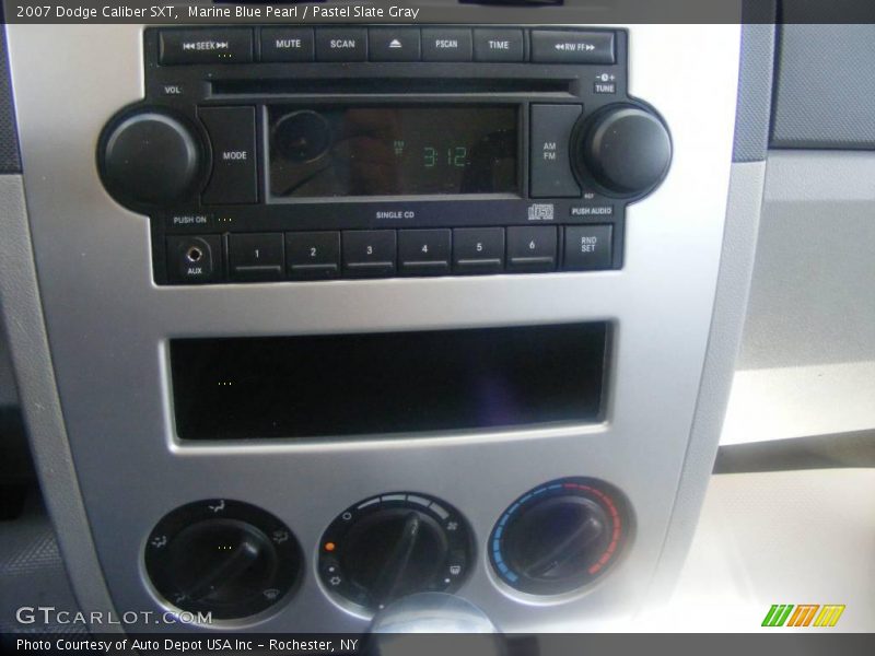 Marine Blue Pearl / Pastel Slate Gray 2007 Dodge Caliber SXT