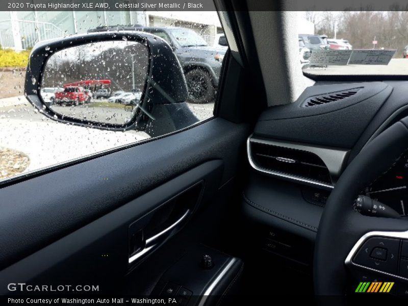 Celestial Silver Metallic / Black 2020 Toyota Highlander XLE AWD