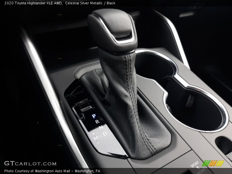 Celestial Silver Metallic / Black 2020 Toyota Highlander XLE AWD