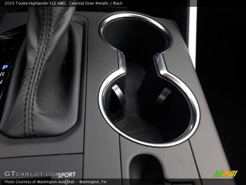 Celestial Silver Metallic / Black 2020 Toyota Highlander XLE AWD
