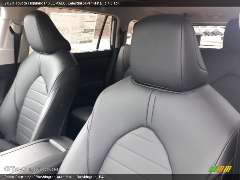 Celestial Silver Metallic / Black 2020 Toyota Highlander XLE AWD