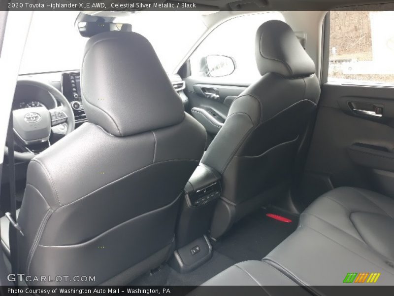 Celestial Silver Metallic / Black 2020 Toyota Highlander XLE AWD