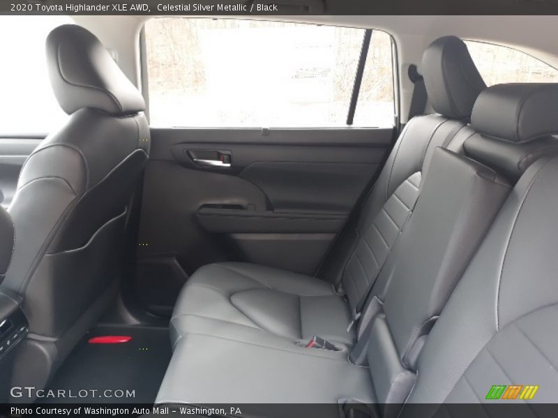 Celestial Silver Metallic / Black 2020 Toyota Highlander XLE AWD