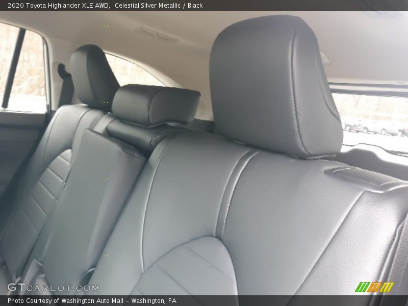 Celestial Silver Metallic / Black 2020 Toyota Highlander XLE AWD