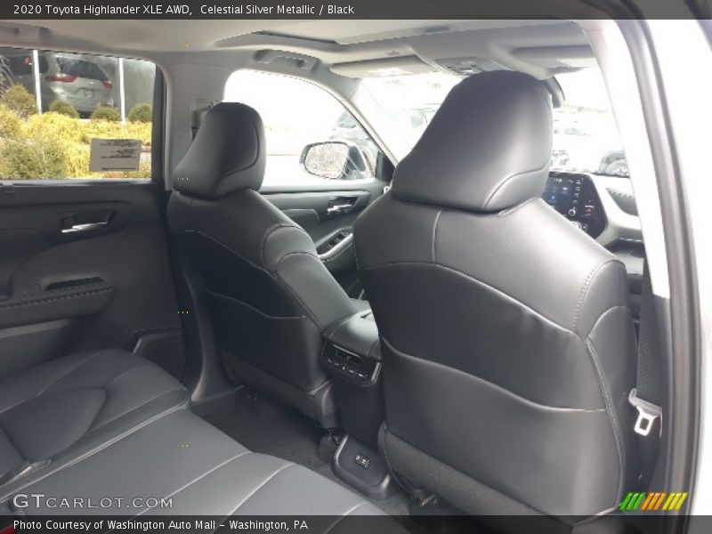 Celestial Silver Metallic / Black 2020 Toyota Highlander XLE AWD