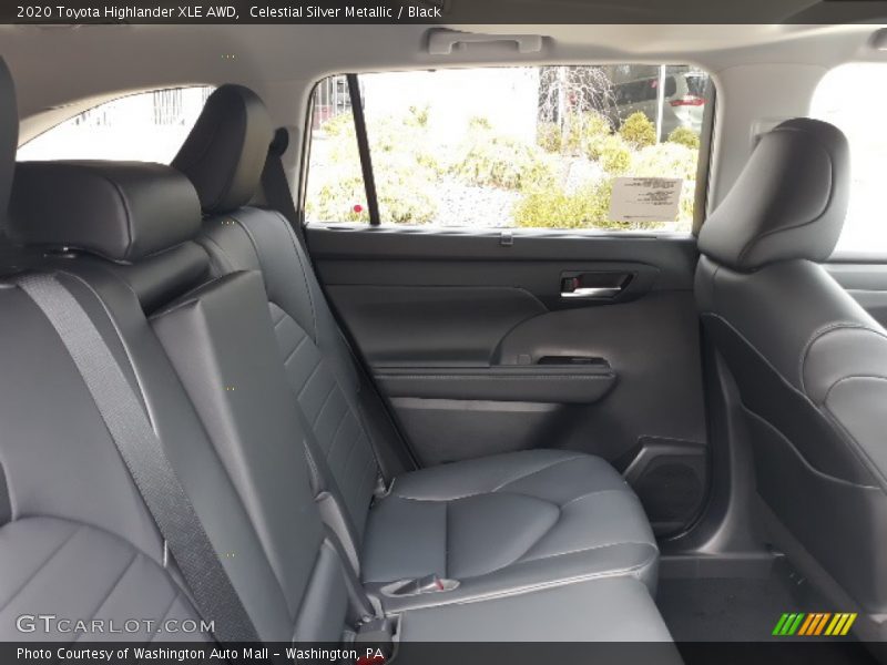 Celestial Silver Metallic / Black 2020 Toyota Highlander XLE AWD